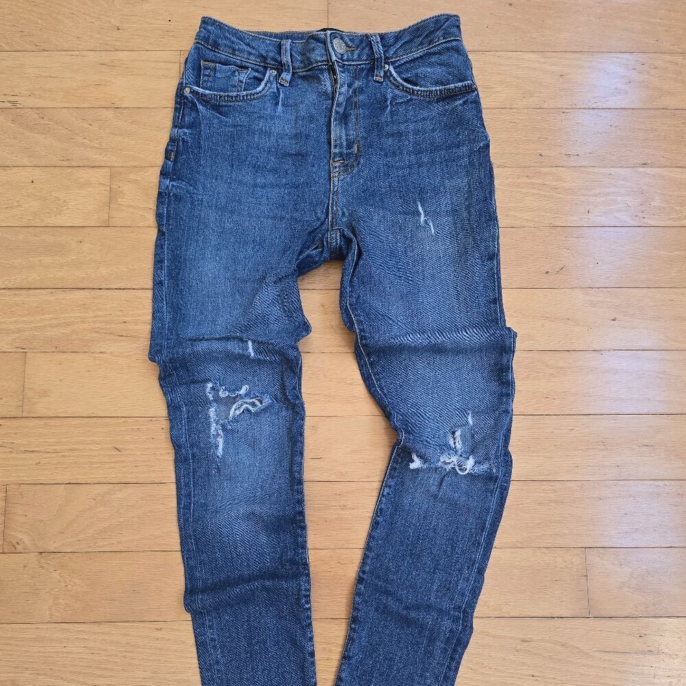 ​BDG | Twig medium wash denim high rise distressed skinny jeans | WMS 27"
